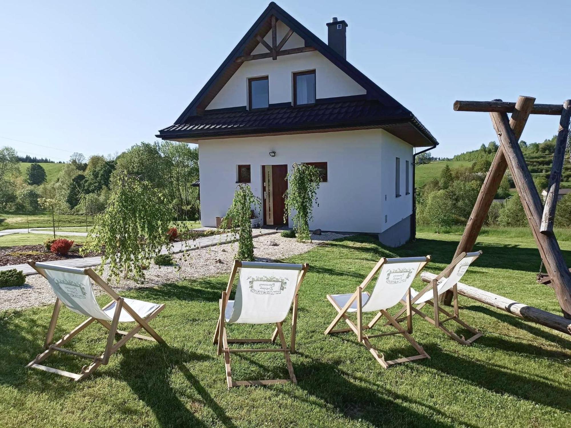 Brzozowy Zagajnik Bieszczady - Domki Z Balia Ogrodowa Villa Bereznica Wyzna Exterior photo